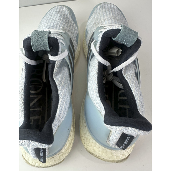 *Flaw Adidas UltraBoost 4.0 White Walkers Game of Thrones Sneakers Men's Size 13 - Picture 13 of 16